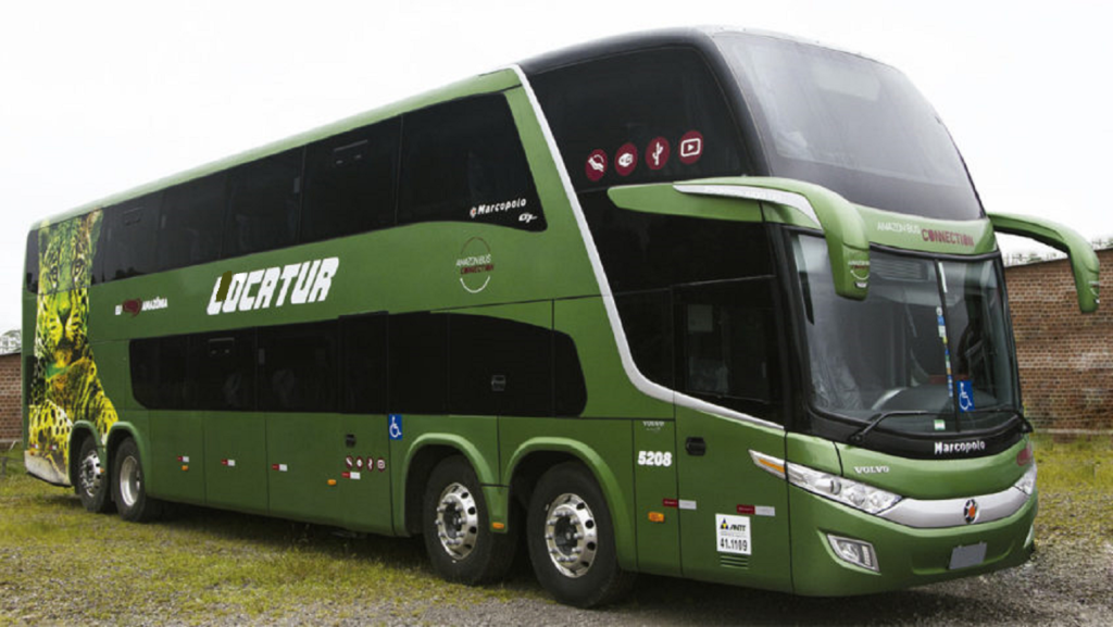 Onibus De Luxo Dois Andares Double Decker Dd Locatur Locação Turismo E Fretamentos 6150